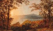 Jasper Cropsey Sunset, Hudson River oil painting picture wholesale